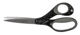 Olló, ifjúsági, 20 cm, FISKARS, foltos fekete