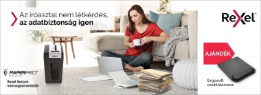 Rexel "Secure" iratmegsemmisítők garantált ajándékkal!